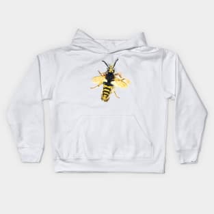 Wasp art #wasp Kids Hoodie